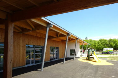 Accueil périscolaire ossature bois - Maine-et-Loire (49)
