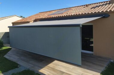 Store banne Marquise avec leds - Vendée (85)