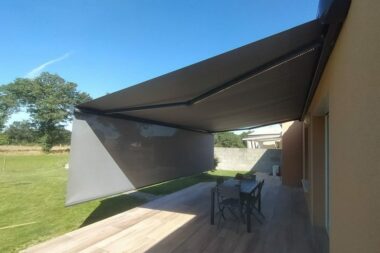 Store banne Marquise avec leds - Vendée (85)