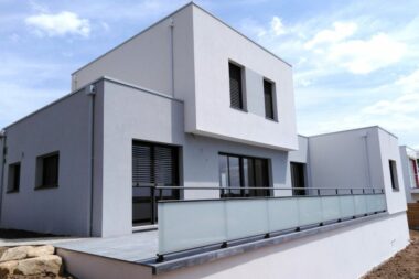 Maison bois revêtement crépi - INSO Architecte - Mortagne-sur-Sèvre (85290) Vendée (85)