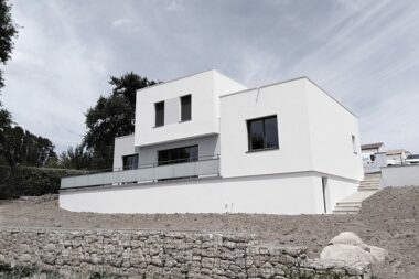Maison bois revêtement crépi - INSO Architecte - Mortagne-sur-Sèvre (85290) Vendée (85)