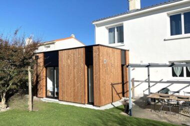 Extension bois - Lemière Architecte - Vendée (85)
