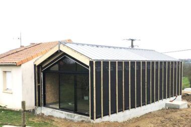 Extension bois - Lemière Architecte - Vendée (85)